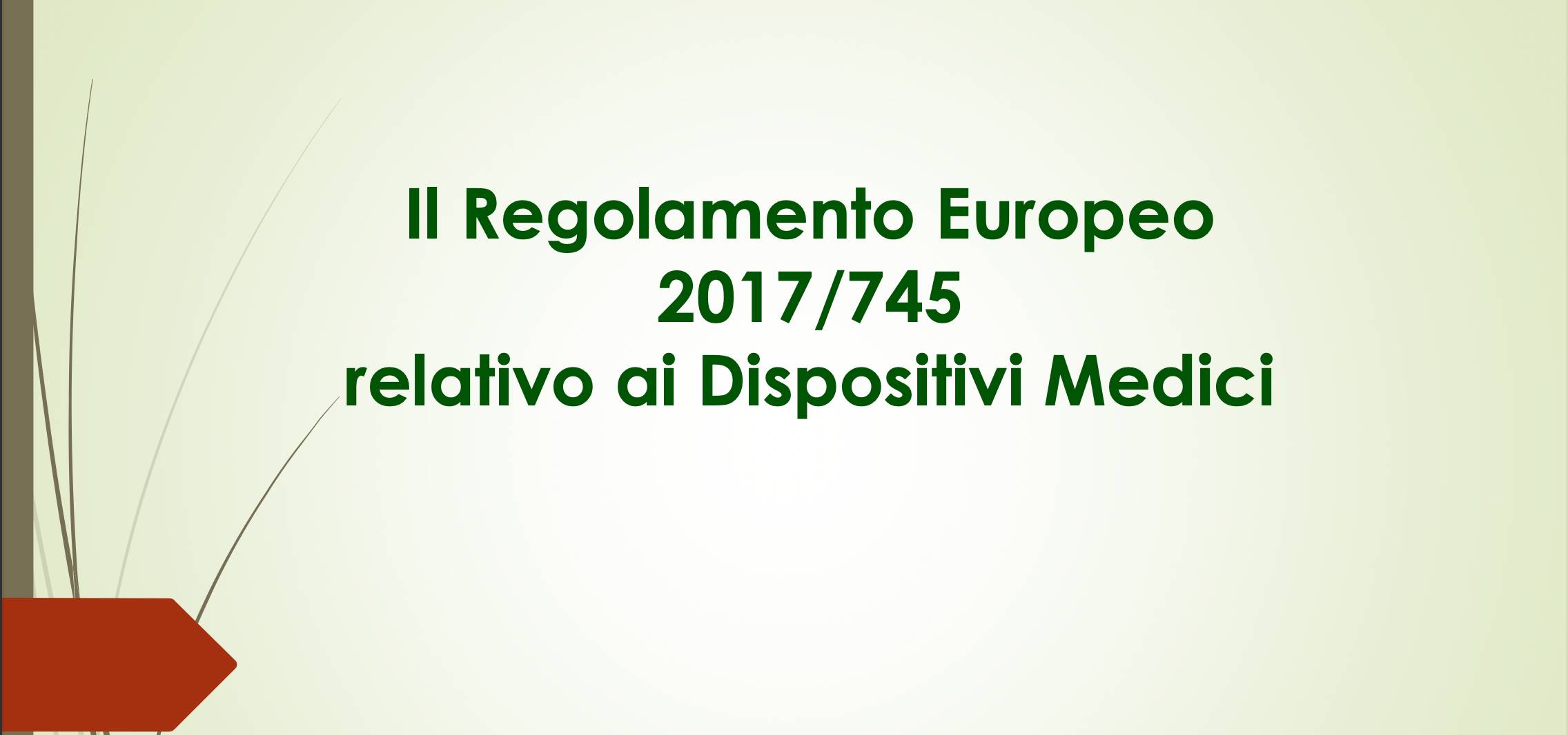 mdr corso formazione regolamento dispositivi medici fifo